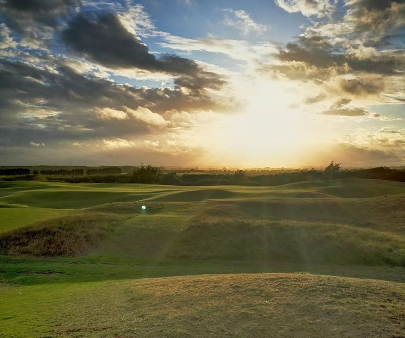 Sunset at Royal St. Georges (photo credits, member erickuisch)