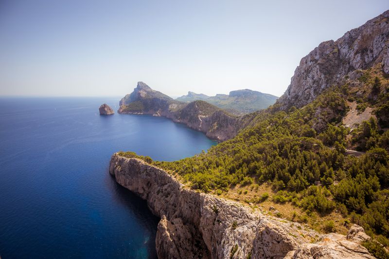 Picture from Unsplash overview of Mallorca